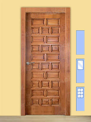 Puertas de interior en Burgos. Puertas de madera